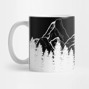 Cycling in the Mountains Shirt, Bikes and Mountains, Riding in the Mountains, California Mountains Cycling, Outdoor Cycling, Nature Cycling Mug